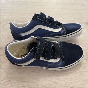 Vans men Navy and White Sneakers